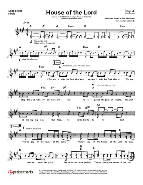 house of the lord phil wickham chords|House Of The Lord – Phil Wickham .